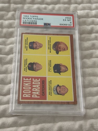 1962 topps baseball 594 - topps, high