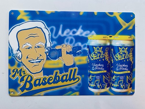 Bob uecker radio beer sign - on, sign-