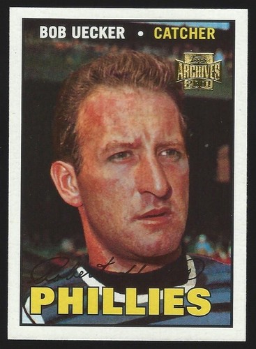 2001 topps archives 342 bob - 2001,