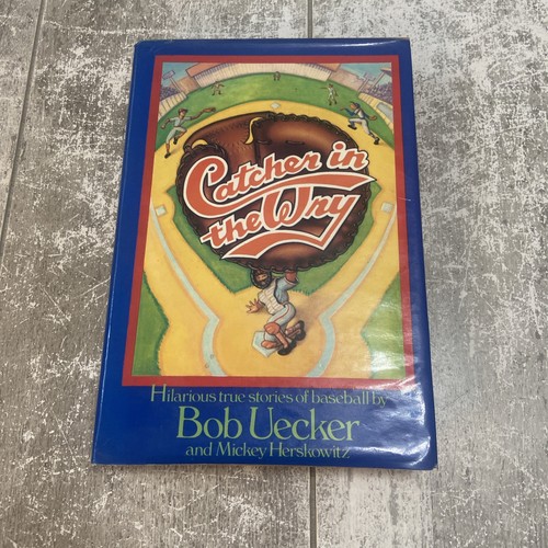 Signed bob uecker catcher in - ,