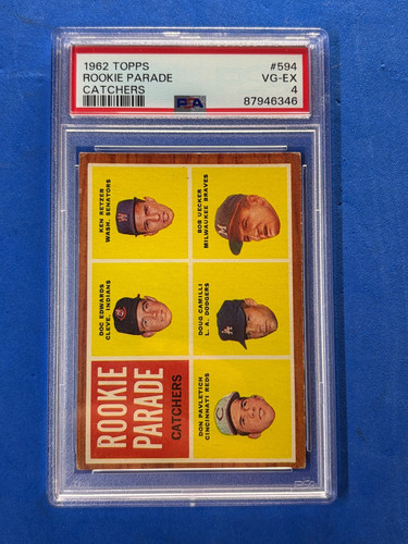 1962 topps 594 bob uecker - bob,