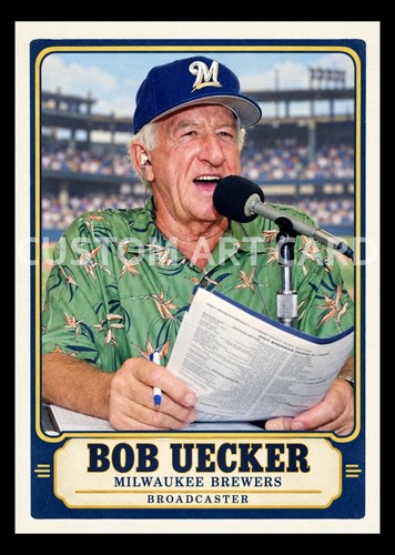 Bob uecker milwaukee - uecker, brewers