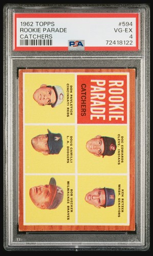 1962 topps 594 - 1962, #594