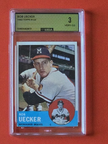1963 topps bob - topps, #126