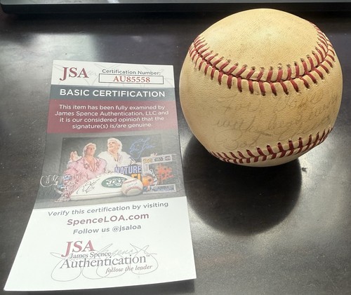 Bob uecker signed official - signed,