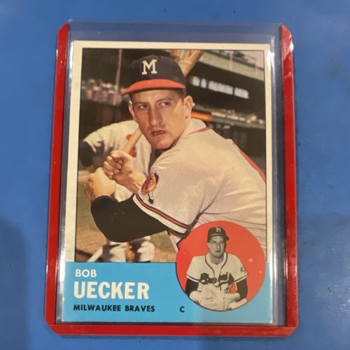 1963 topps bob - 1963, uecker