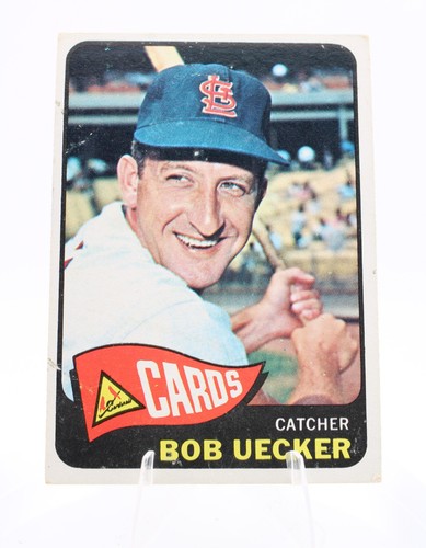 1965 topps bob uecker - topps,