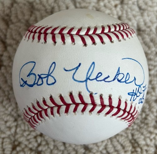 Bob uecker signed - uecker, baseball