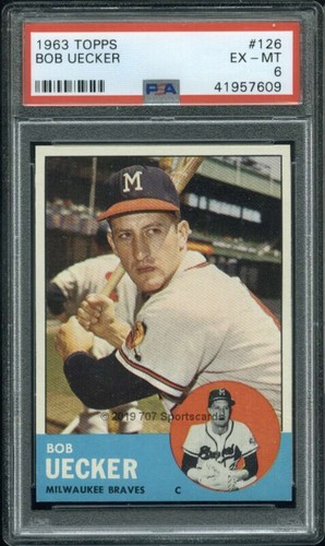 1963 topps 126 - topps, bob