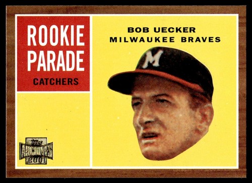 Bob uecker 2001 topps - |,