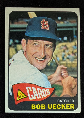 1965 topps bob uecker - 1965,