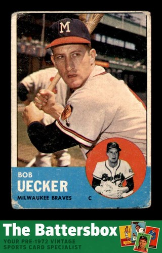 1963 topps 126 bob - 1963, #126