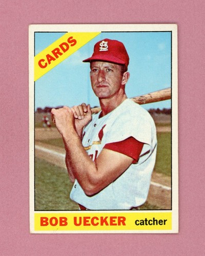 1966 topps bob uecker - #91, st