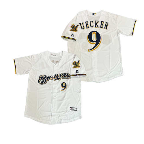 Bob uecker jersey - #9, christian
