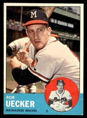 1963 topps baseball - baseball, bob