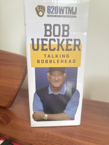 Bob uecker talking bobblehead - bob,