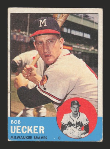 Bob uecker 1963 topps 126 - bob,