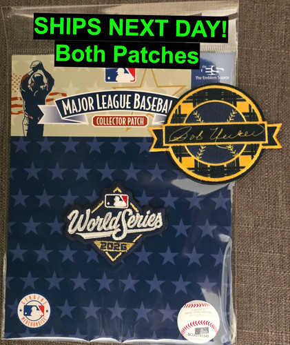 2026 world series patch - series, +