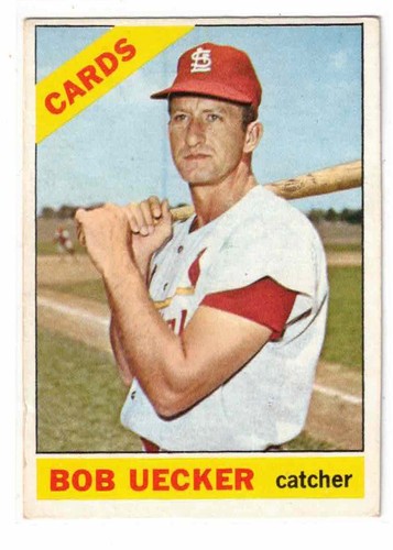 1966 topps bob - #91,, uecker